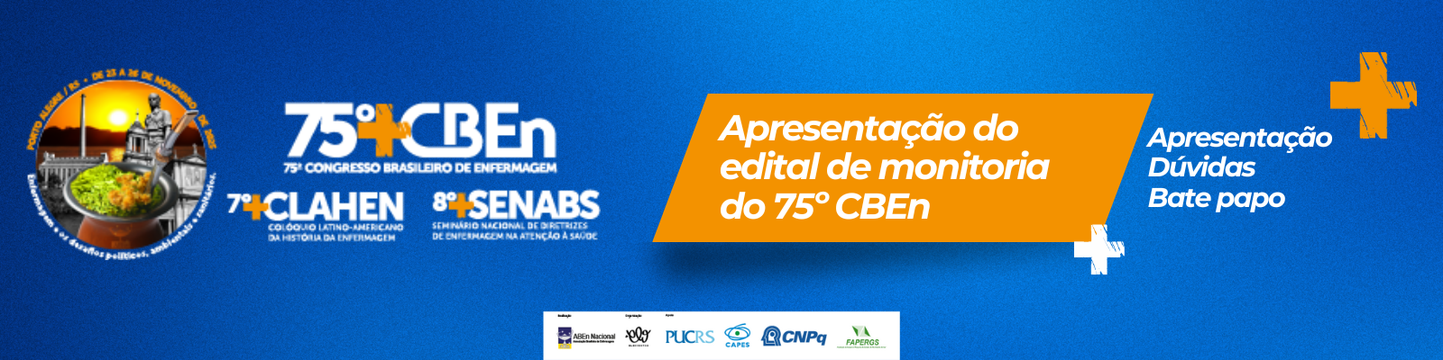 Quer ser monitor no 75º CBEn? Vem entender tudo!